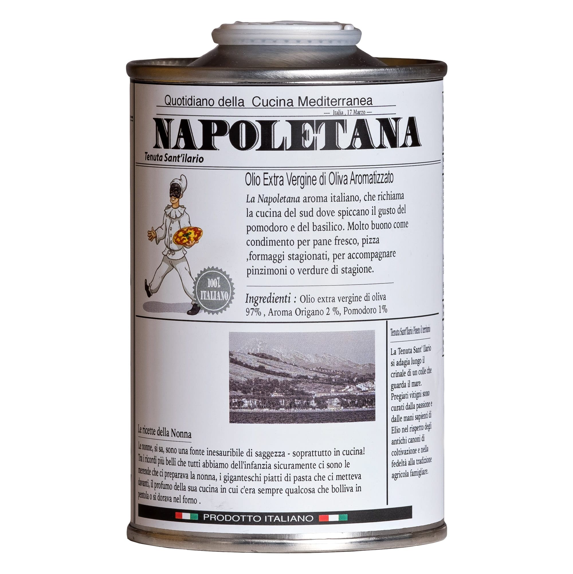 Napoletanaolivenol Mit Oregano Tomaten 250 Ml Der Genuss Haus Online Shop